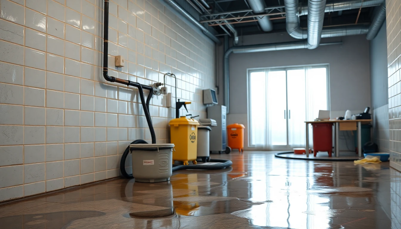 Sewage Backup Cleanup